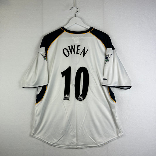 Liverpool 2001/2002 Away Shirt - Extra Large - Owen 10