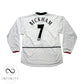 Manchester United Away Shirt LS 2002/03 (L) Beckham 7