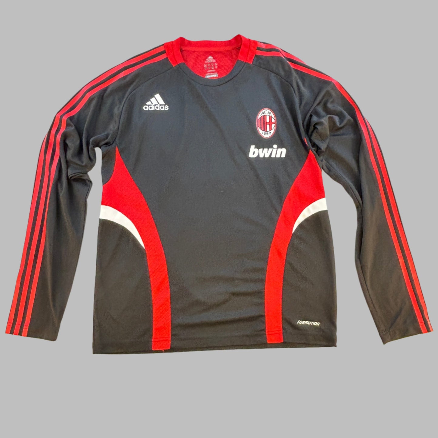 Ac Milan Player Issue Away Training Top Front