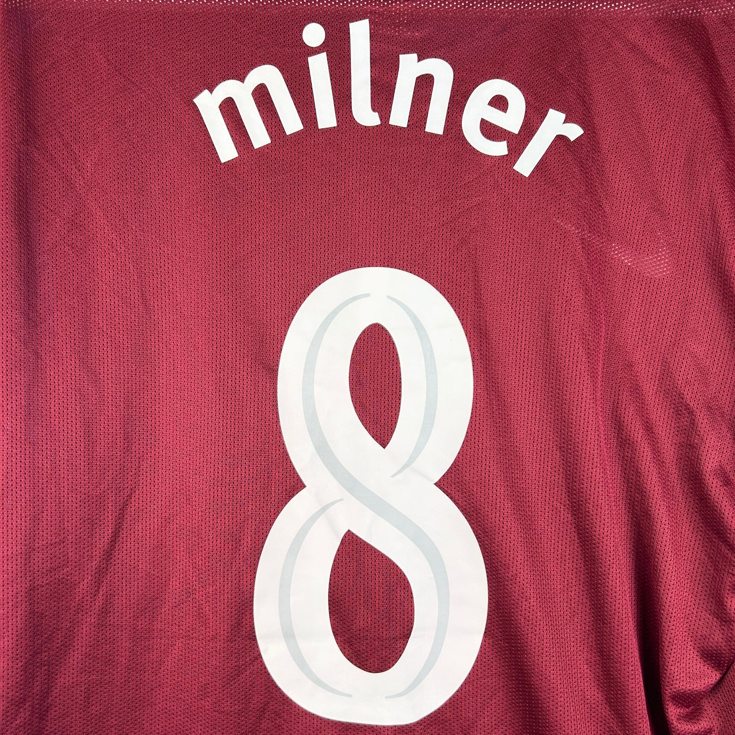 Aston Villa 2009/2010 Player Issue Home Shirt - Milner 8