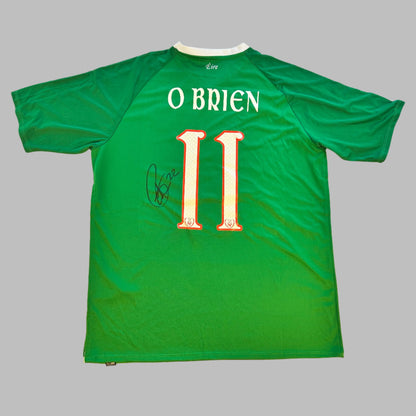 Ireland 2018 Signed Home Shirt - O'Brien 11