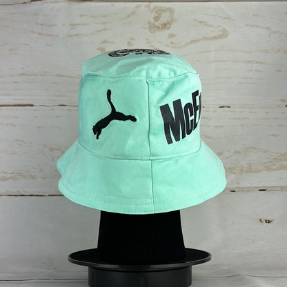 Hibernian 10/11 Upcycled Away Shirt Bucket Hat