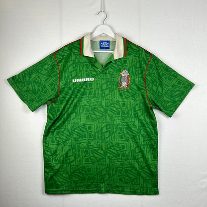 Mexico 1994 Home Shirt - Extra Large