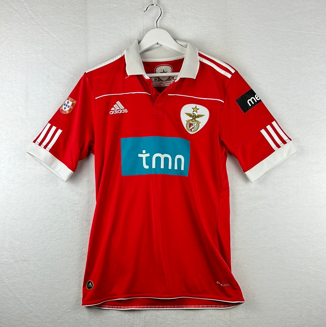 Benfica 2010-2011 Home Shirt - Small