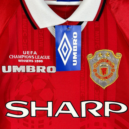 Manchester United 1999 European Home Shirt - BNWT - 2 Star