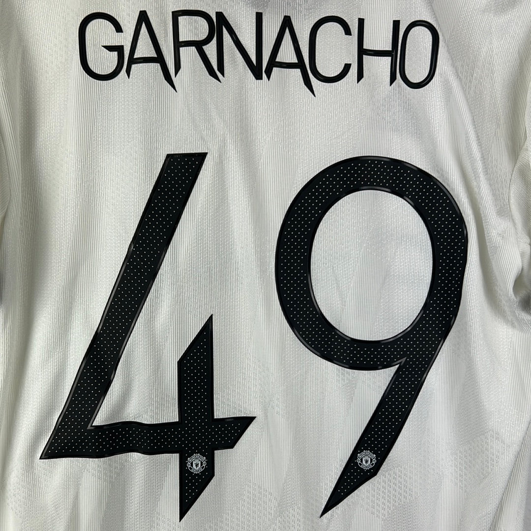 Manchester United 2022/2023 Player Issue Away Shirt - Garnacho 49