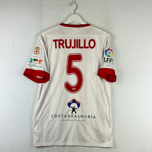 U. D. Almeria 2013-2014 Player Issue Home Shirt - Medium - Trujillo 5