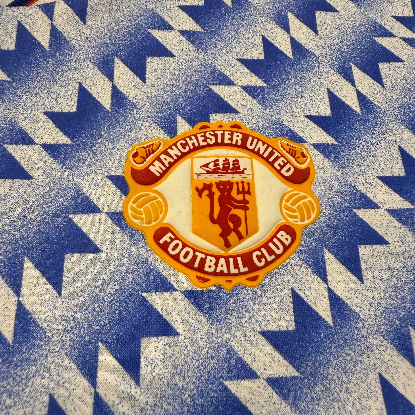 Manchester United 1990 Away Shirt - Snowflake - Large