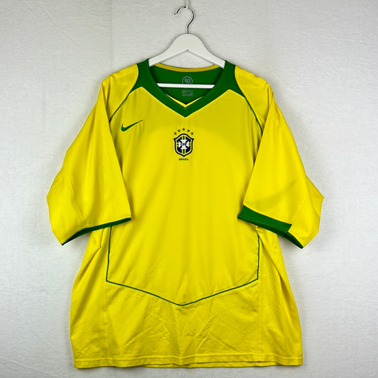 Brazil 2004 Home Shirt - XXL - Excellent Condition - T90