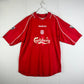 Liverpool 2000/2001 Home Shirt - Large - Hyypia 4 - Excellent Condition