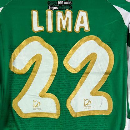 Real Betis 2007/2008 Match Worn Home Shirt - Lima 22