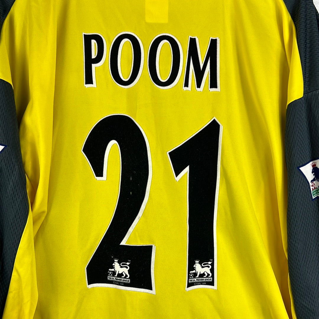 Derby County 1999/2000 Player Issue Away Goalkeeper Shirt - Poom 21