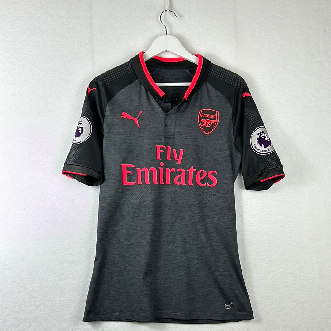 Arsenal 2017/2018 Match Issued Third Shirt Front