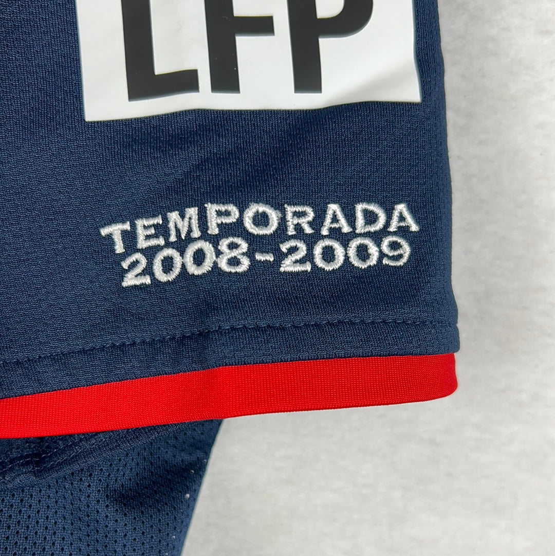 Atletico Madrid 2008/2009 Player Issue Away Shirt - A Lopez 3