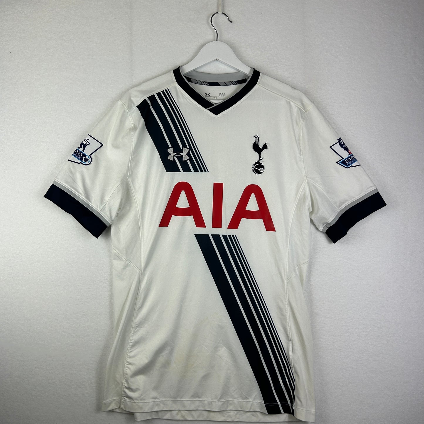 Tottenham Hotspur 2015/2016 Player Issue Home Shirt - Dier 15 - Premier League