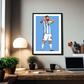 Lionel Messi Argentina A3 Print