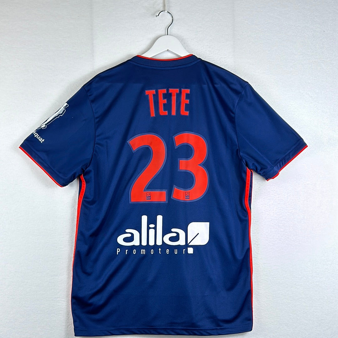 Lyon 2018/2019 Player Issued/ Match Worn Away Shirt