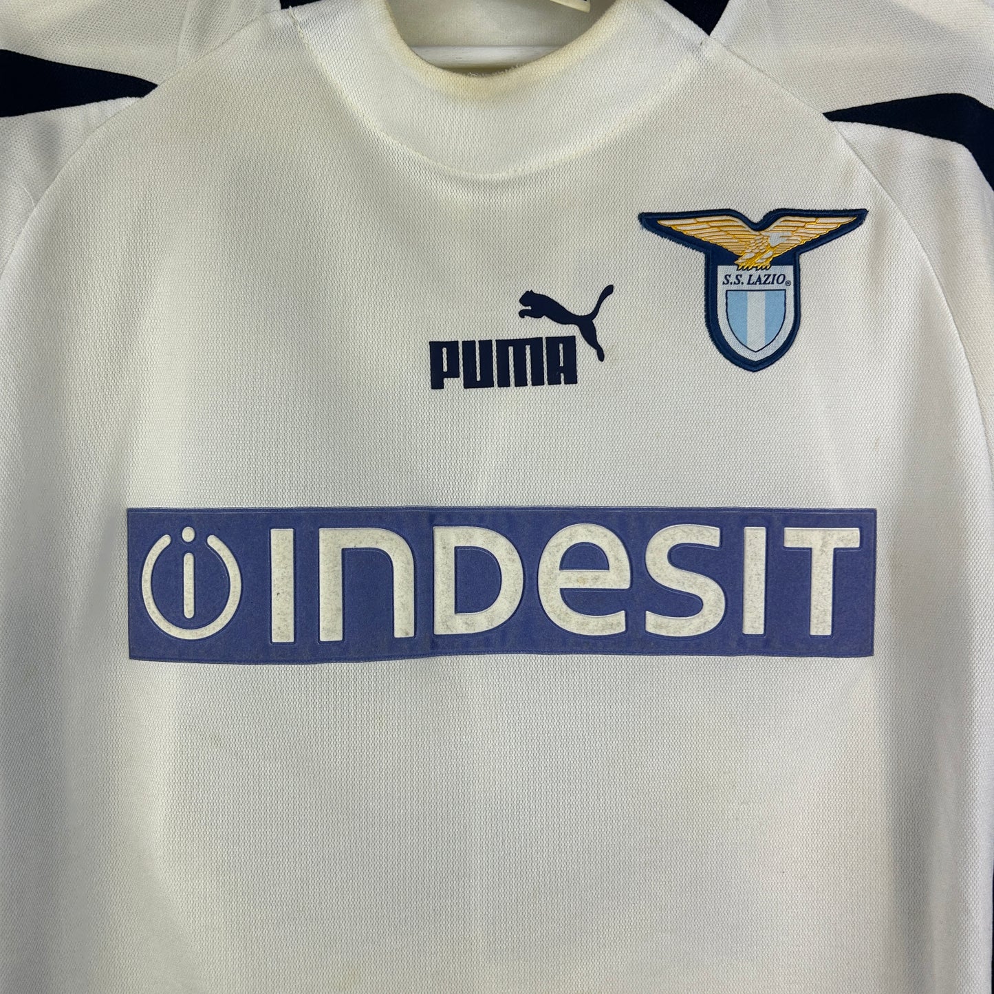 Lazio 2003/2004 Match Worn Away Shirt - Negro 23