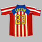 Atletico Madrid 2004/2005 Match Worn Home Shirt - Luccin 23 La Liga print