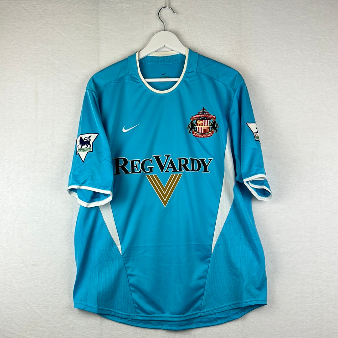 Sunderland 2002/2003 Player Issue Away Shirt - Philips 10 - Signed