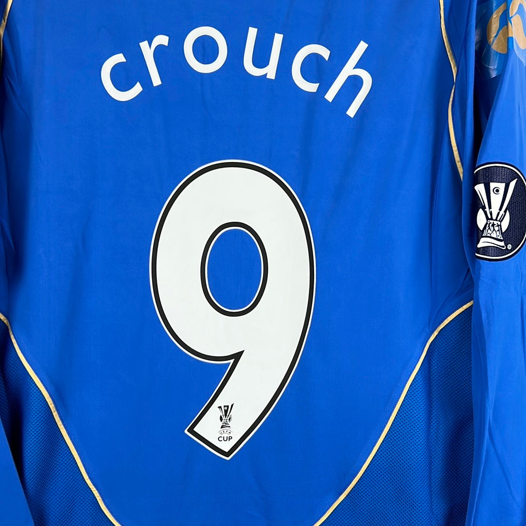 Portsmouth 2008/2009 Match Worn Home Shirt - Crouch 9