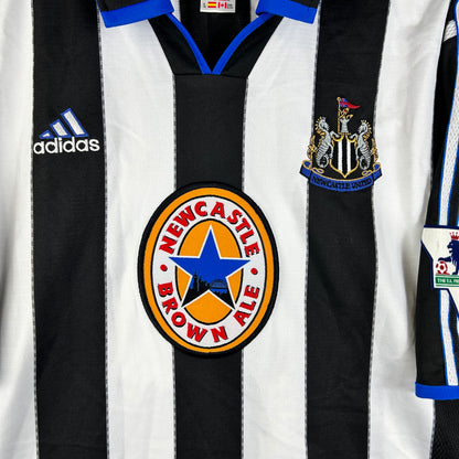 Newcastle United 1999/2000 Player Issue Home Shirt - McClen 19