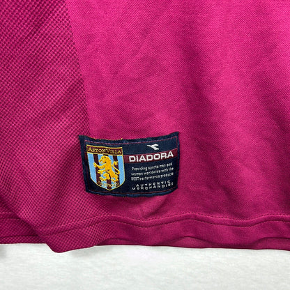 Aston Villa 2000/2002 Home Shirt - Extra Large -Melberg 4 - Fantastic Condition