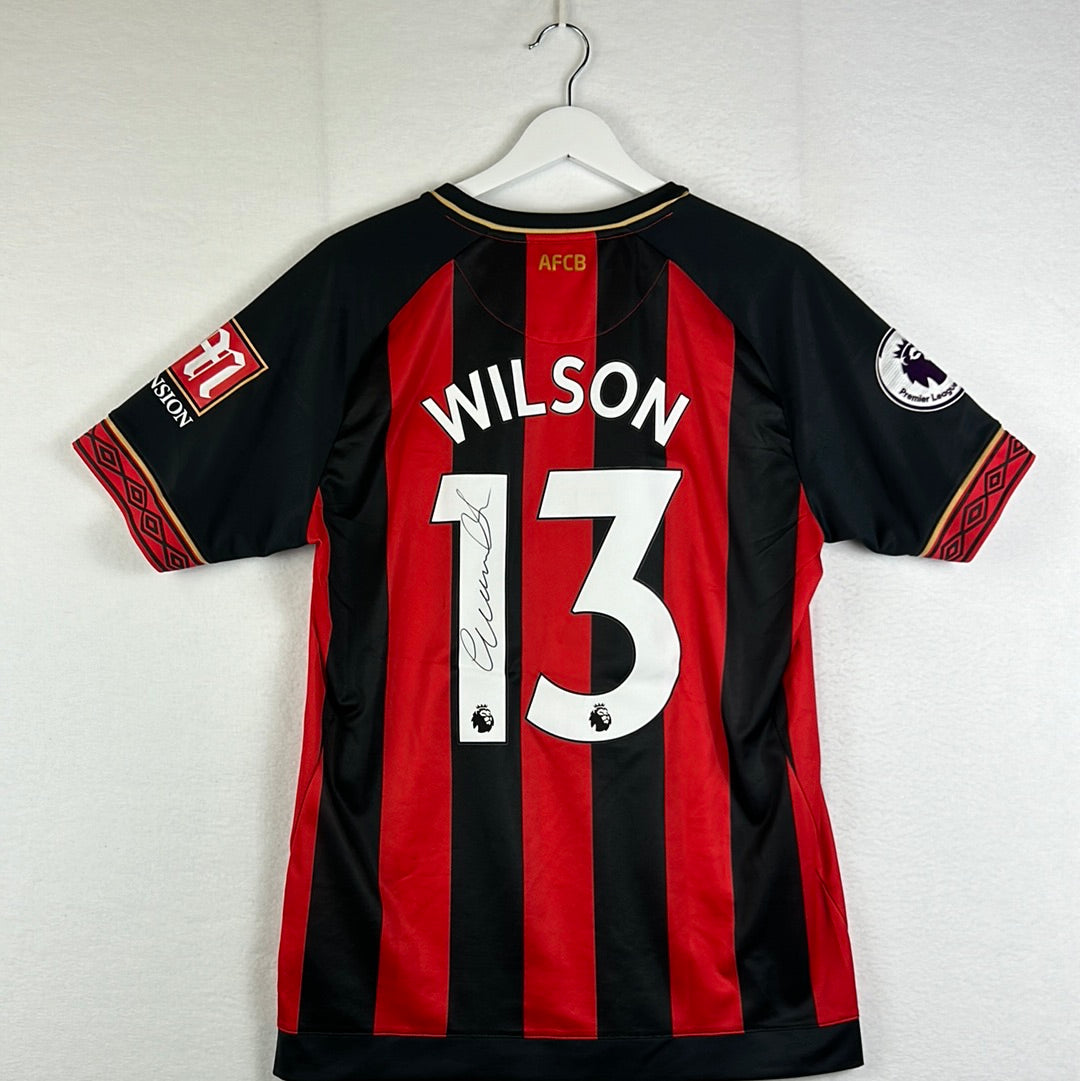 Bournemouth 2018/2019 Player Issued Home Shirt - Wilson