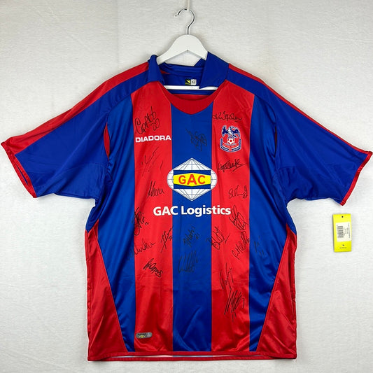 Crystal Palace 2006/2007 Signed Home Shirt - Squad Signed