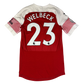 Arsenal 2018/2019 Match Issued Home Shirt - Welbeck 23 Premier League print