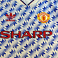 Manchester United 1990 Away Shirt - Vintage - Good Condition - Size Medium