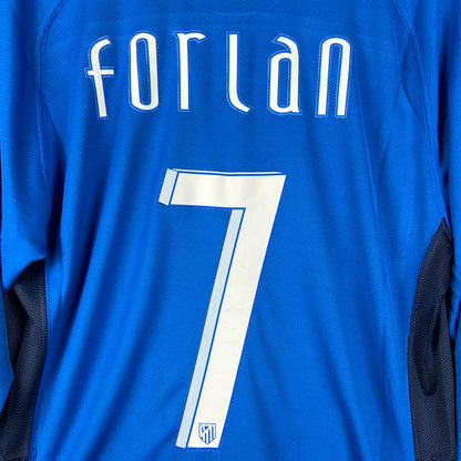 Atletico Madrid 2007/2008 Player Issue Away Shirt - Forlan 7