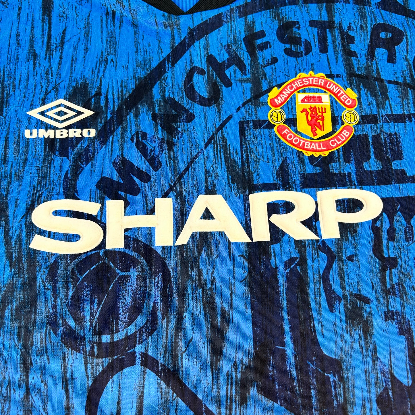 Manchester United 1992-1993 Away Shirt - Extra Large - Excellent