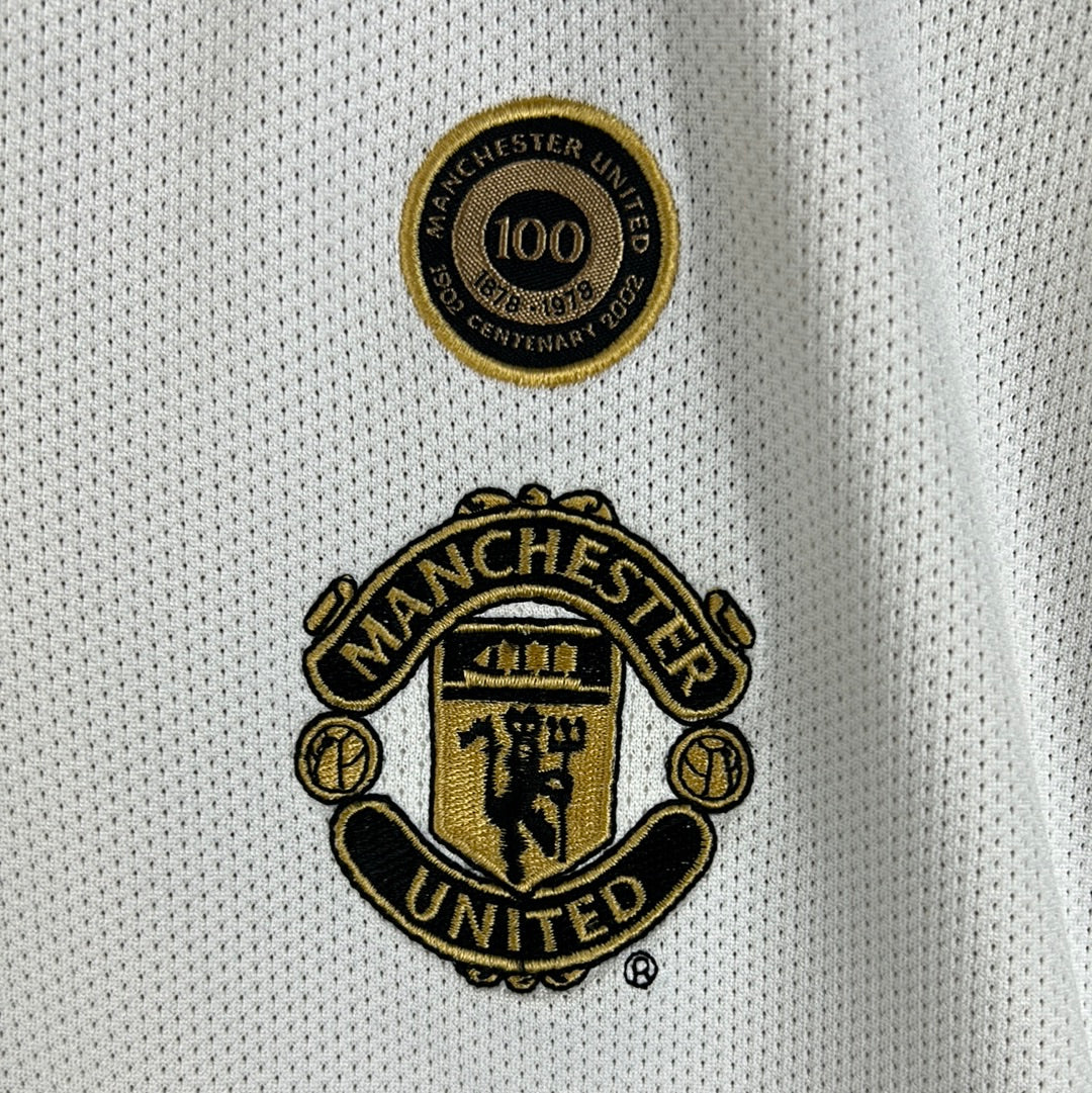 Manchester United 2001-2002 Away/Third Reversible Shirt - XXL