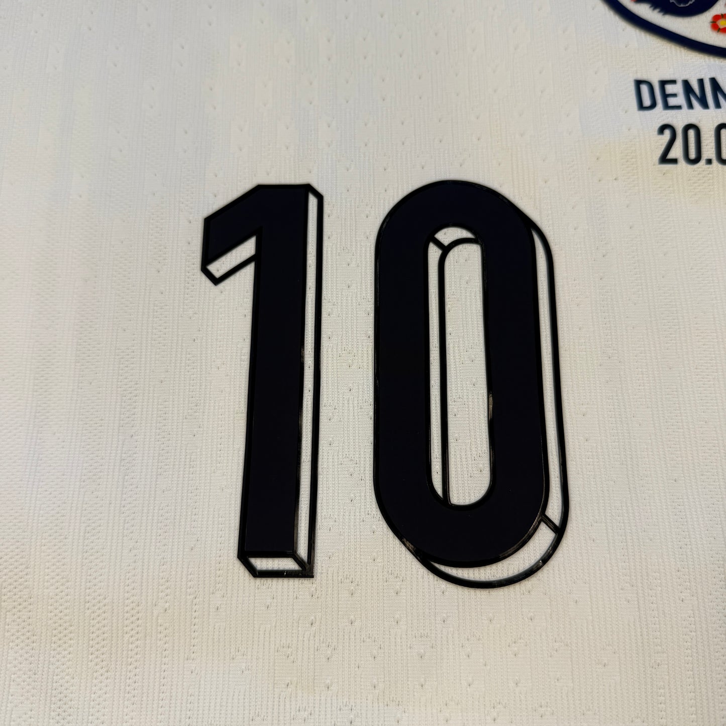England Player Issue 2024 Home Shirt - v Denmark - Bellingham 10