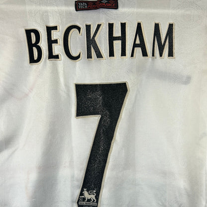 Manchester United 1997-1998-1999 Away Shirt - Medium - Beckham 7