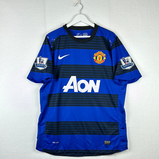 Manchester United 2011/2012 Away Shirt - v.Persie 10 - Player Spec