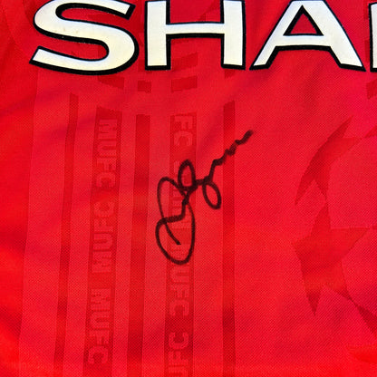 Manchester United 1999 European Home Shirt 2 Star - Beckham Signed