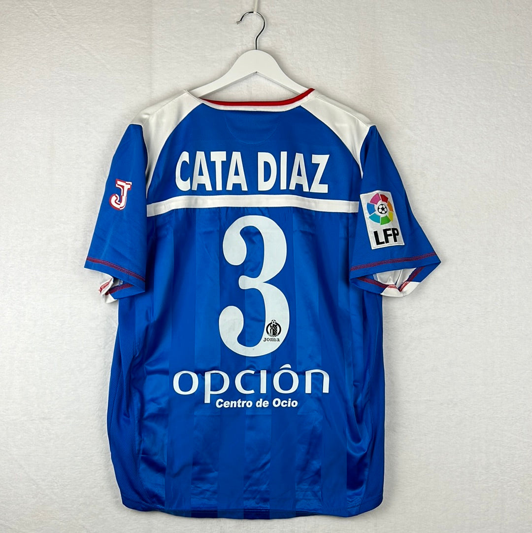 Getafe 2007/2008 Player Issue Home Shirt - Cata Diaz 3