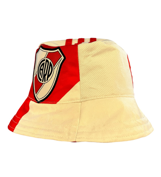 River Plate Upcycled Home Shirt Bucket Hat