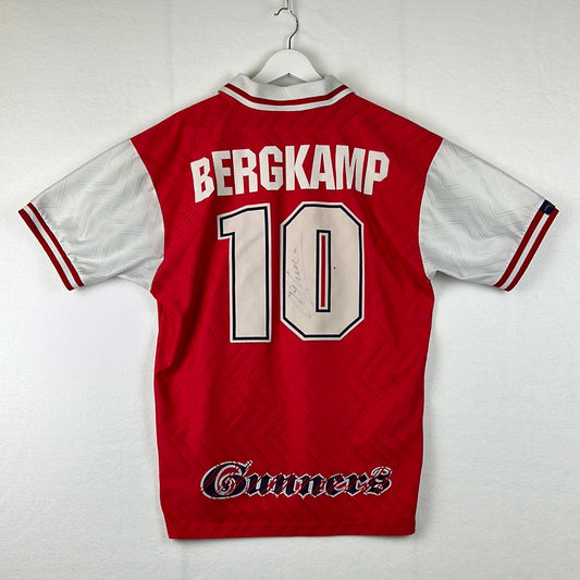 Arsenal 1996/1997 Home Shirt - Bergkamp 10