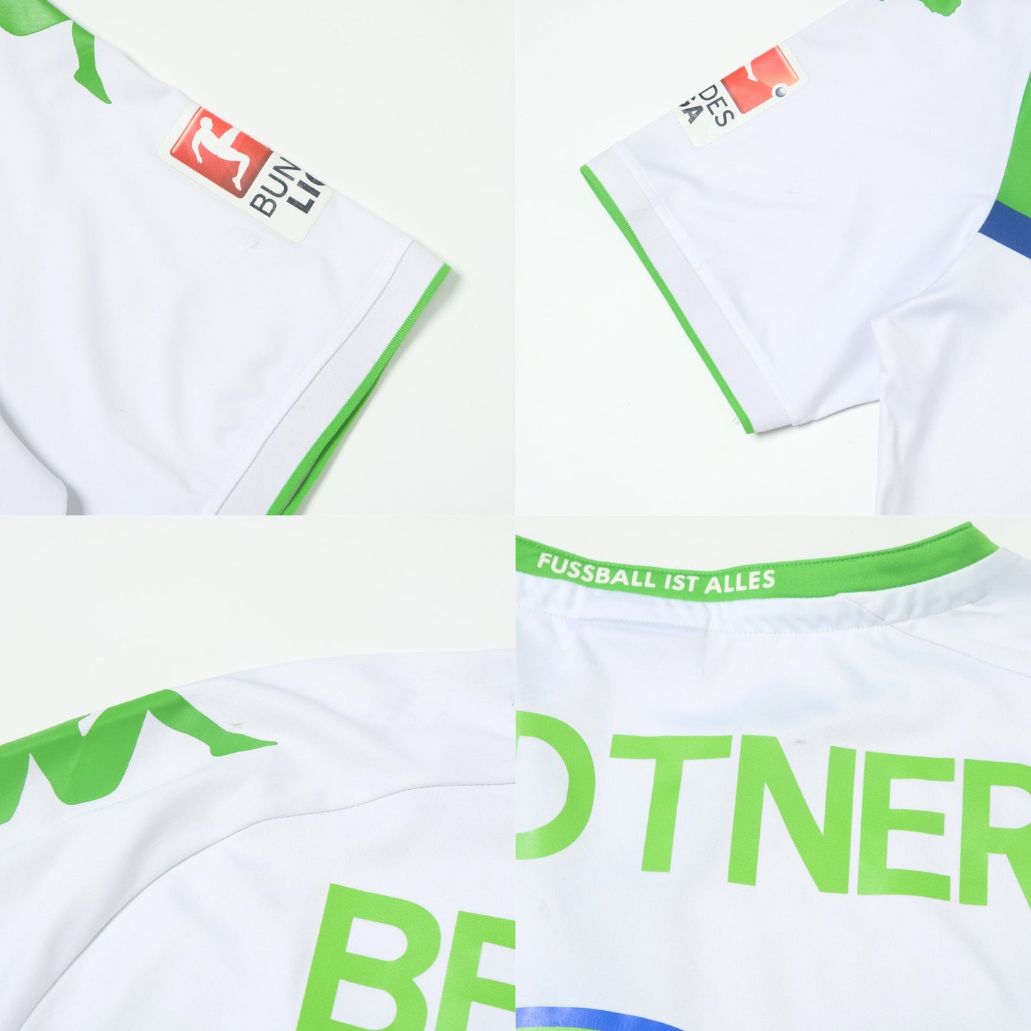 2015/16 Wolfsburg Home Shirt Kappa Bendtner (L/XL)