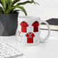 Airdrie Retro Shirts Ceramic Football Mug