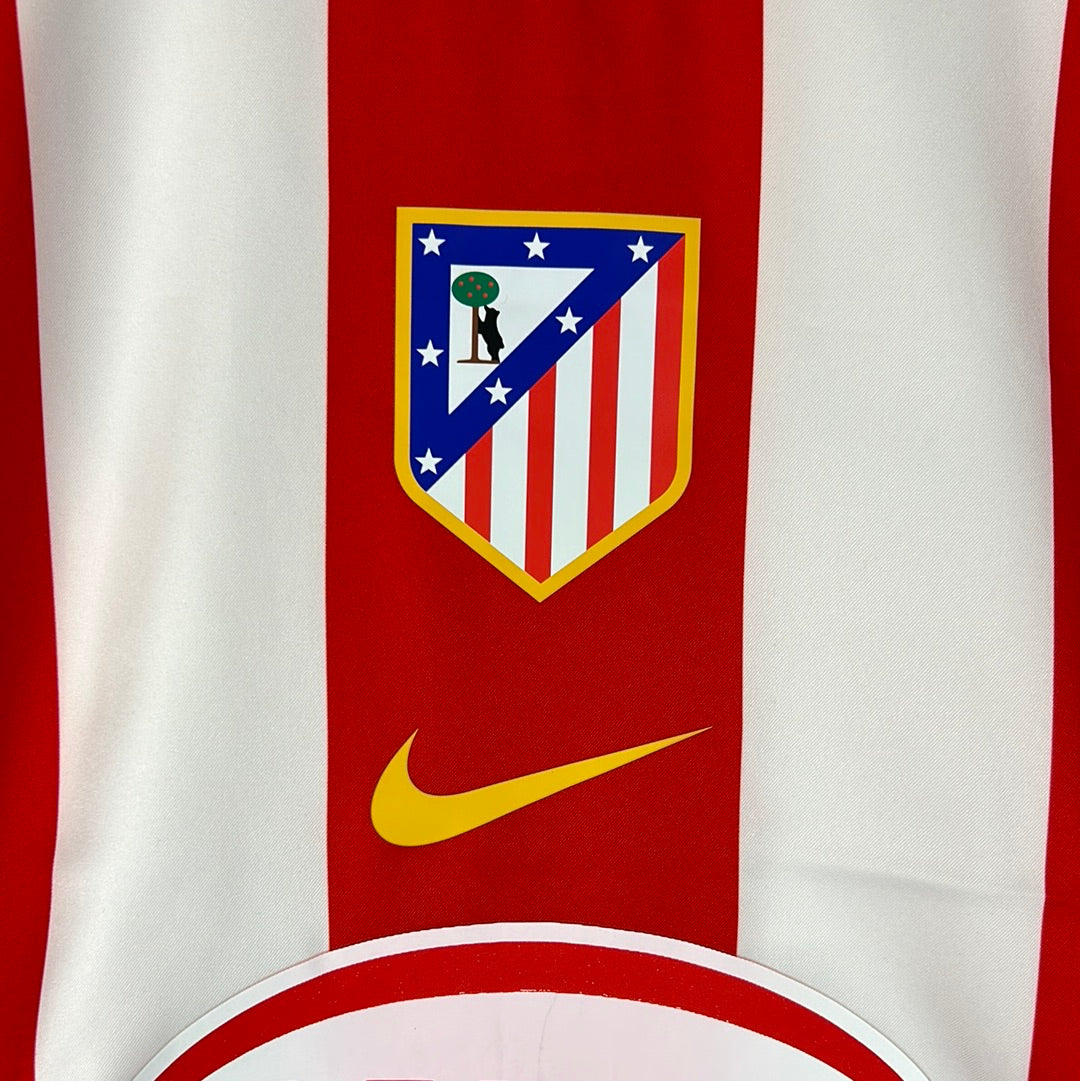 Atletico Madrid 2005/2006 Player Issue Home Shirt - Luccin 5