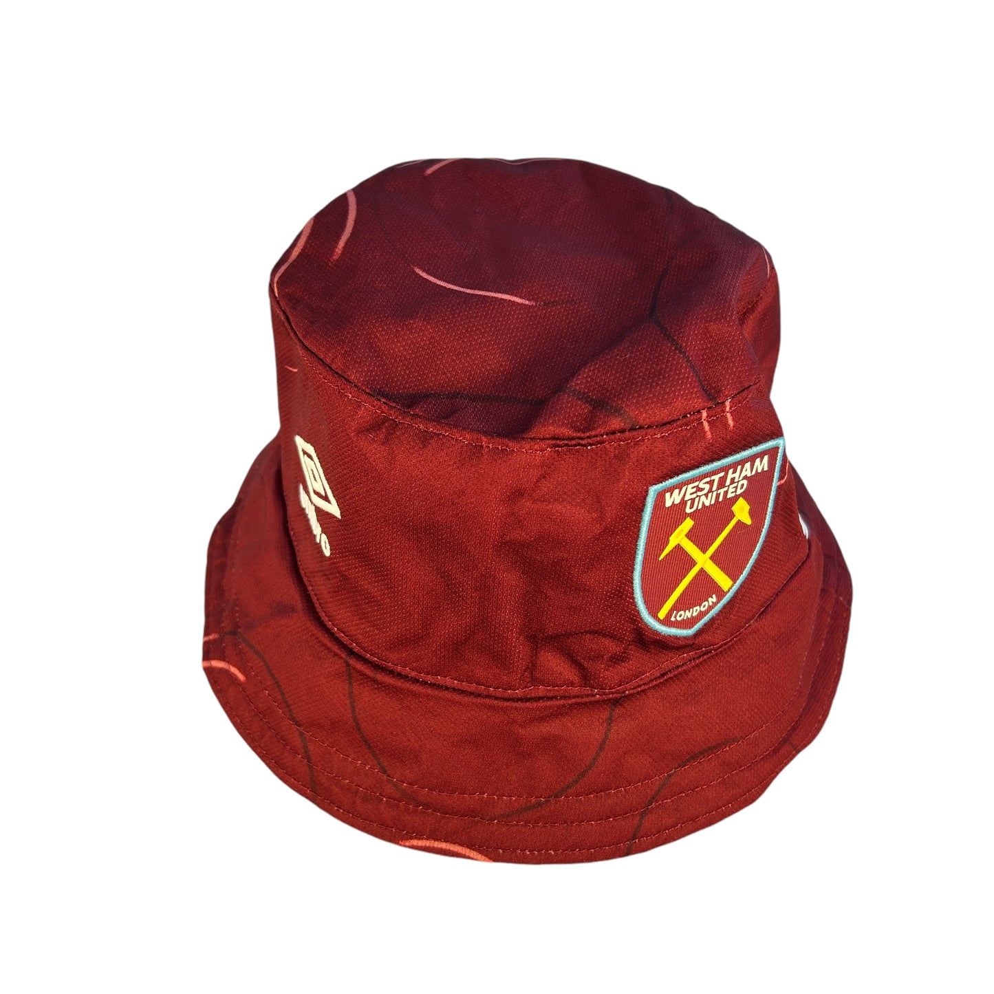 West Ham United Upcycled Home Shirt Bucket Hat