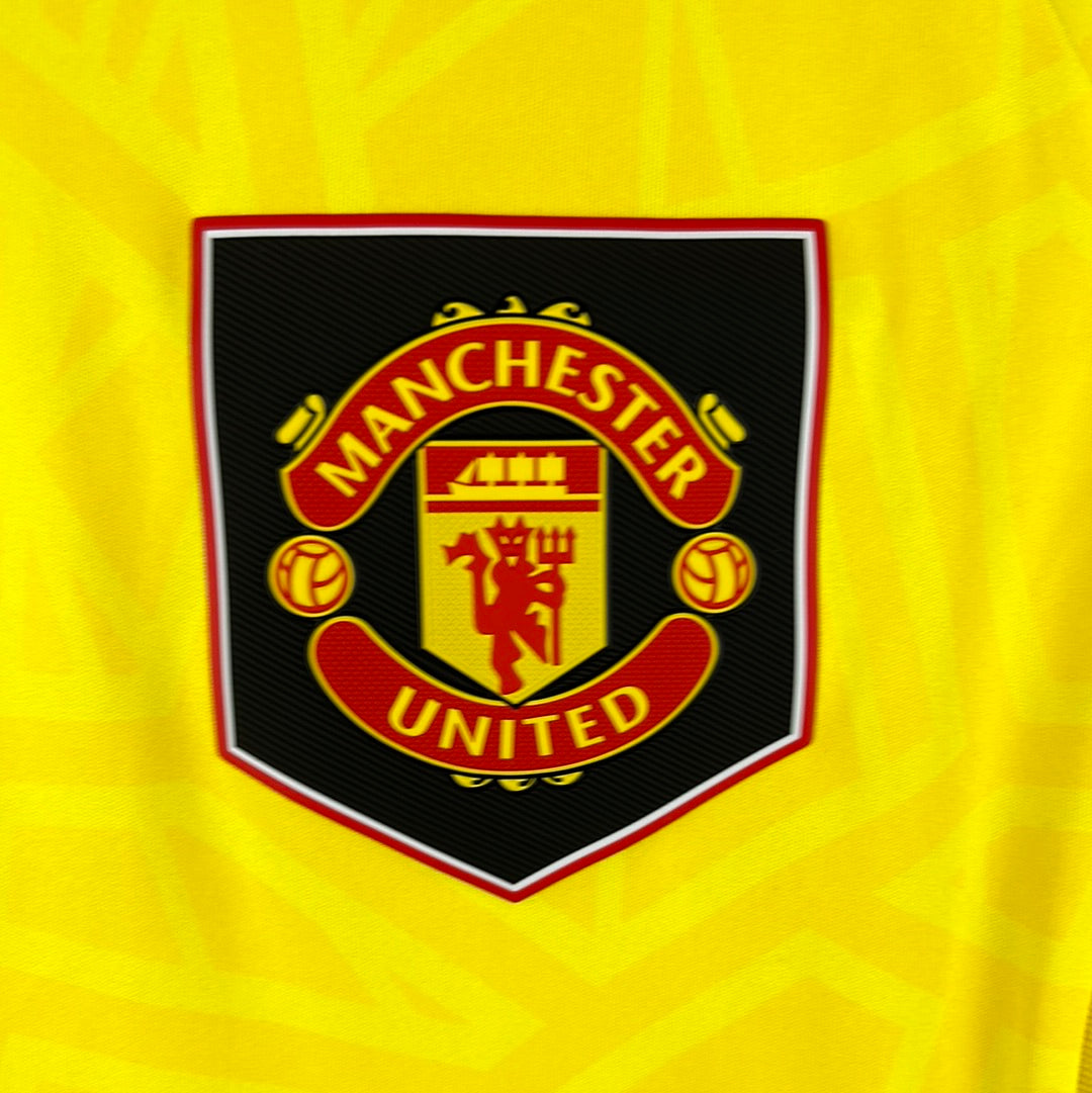 Manchester United 2022/2023 Player Issue Third Goalkeeper Shirt - De Gea 1