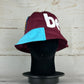 West Ham 2017/2018 Upcycled Home Shirt Bucket Hat