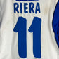 Espanyol 2006-2007 Match Worn Home Shirt - Extra Large - Riera 11