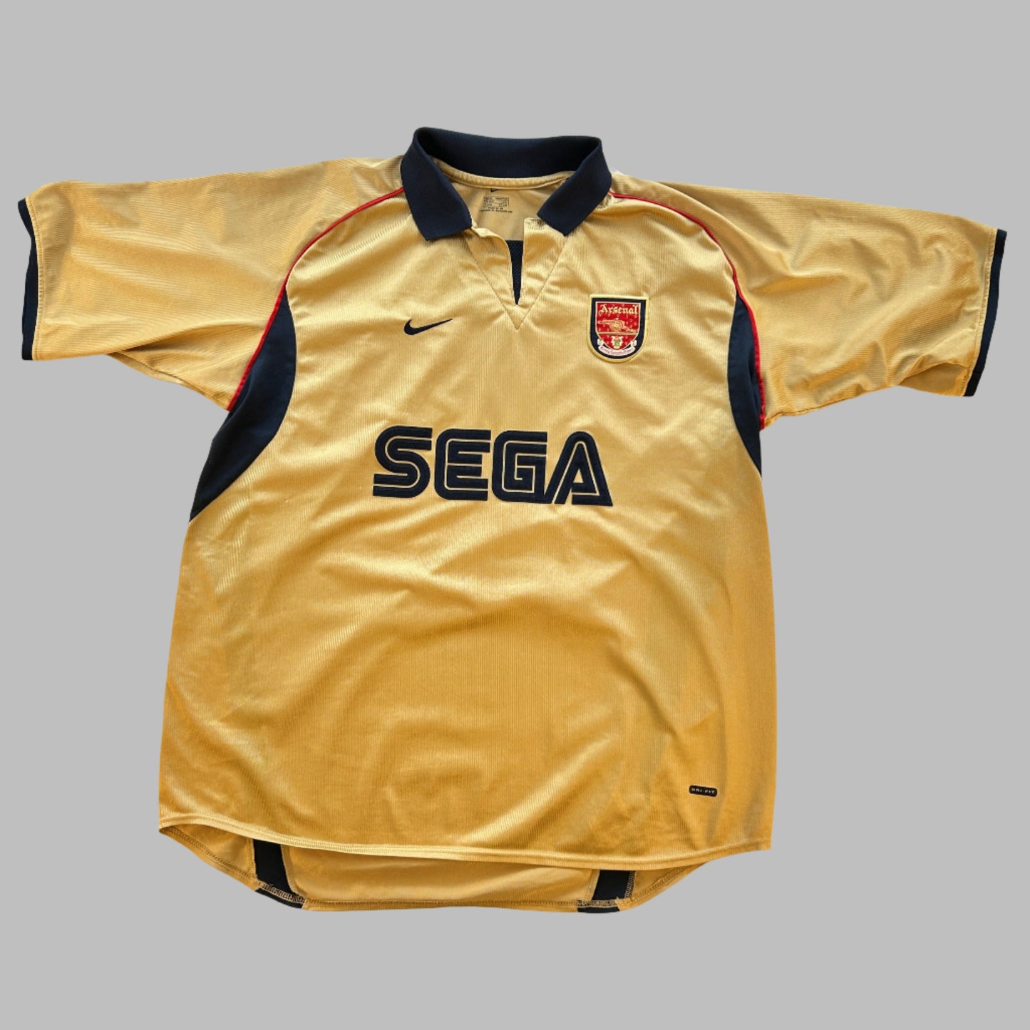 Arsenal 2001/2002 Player Issue Away Shirt front