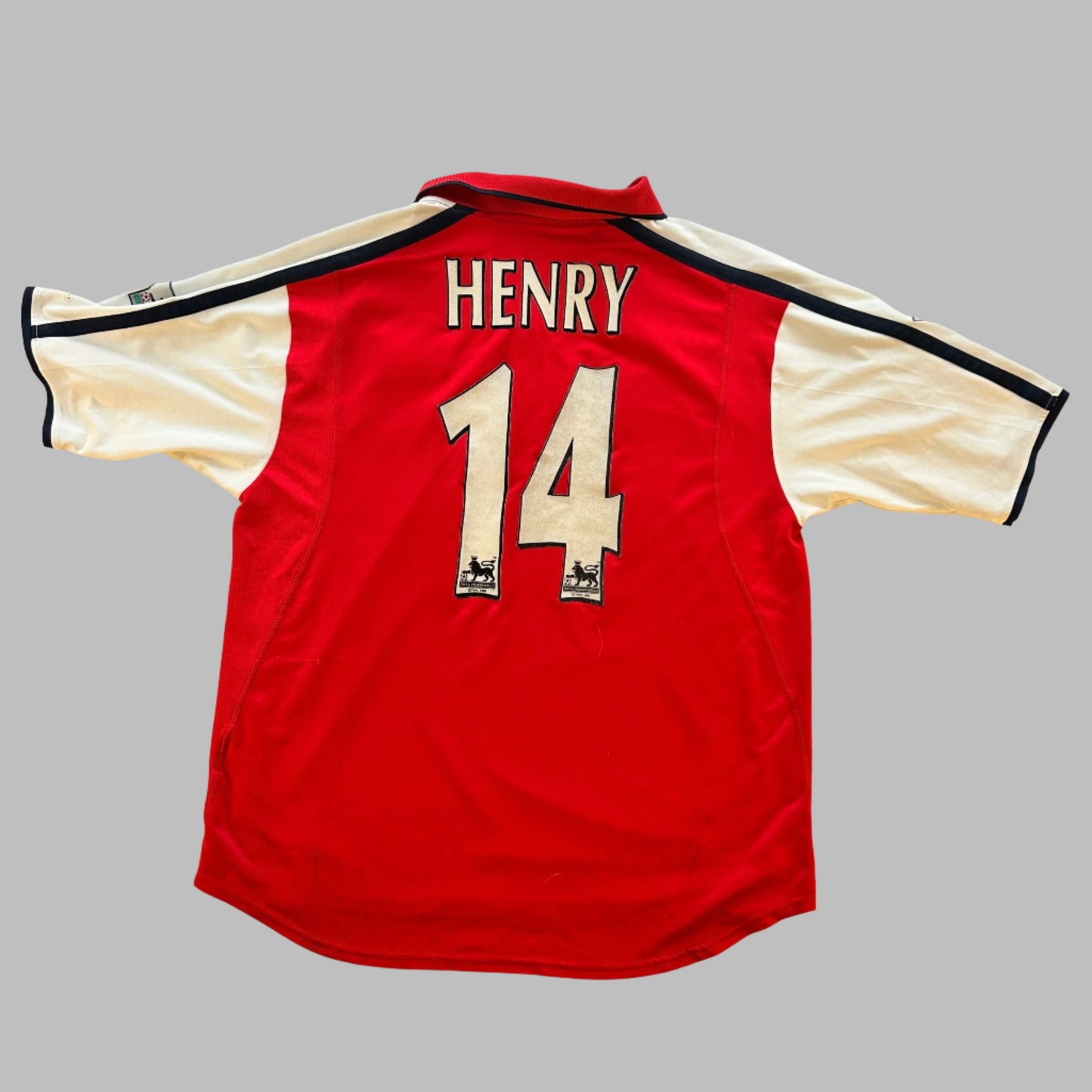 Arsenal 2000/2001 Home Shirt - Henry 14 print